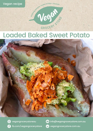 Loaded sweet potato