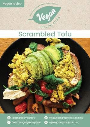 Scrambled tofu