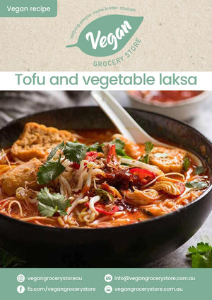 Tofu & vegetable laksa