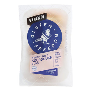 Gluten Freedom Simply Soft Sourdough Buns 256g (cold)