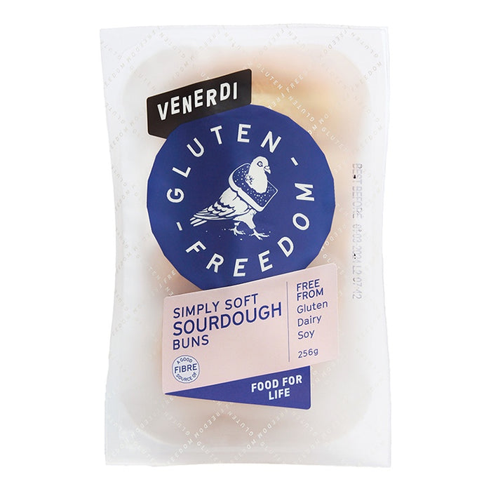 Gluten Freedom Simply Soft Sourdough Buns 256g (cold)