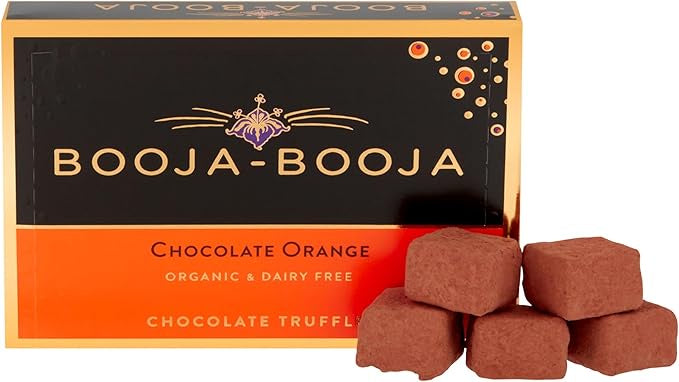 Booja Booja Organic Chocolate Orange 8-Truffle Pack 82g (cold)