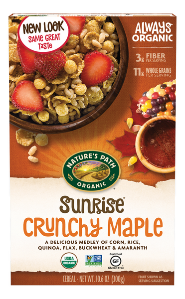 Nature's Path Organic Sunrise Crunchy Maple 300g