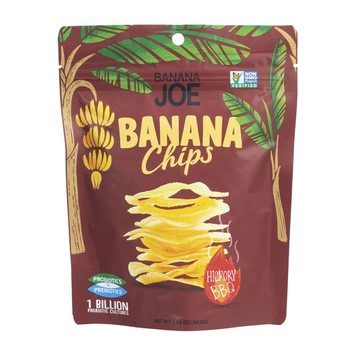 Banana Joe Banana Chips Hickory BBQ 46.8g