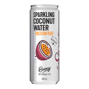 Bonsoy Sparkling Coconut Water - Passionfruit 320ml