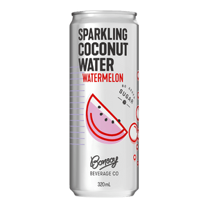 Bonsoy Sparkling Coconut Water - Watermelon 320ml