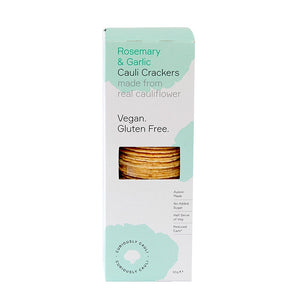 Curiously Cauli Crackers - Rosemary & Garlic 65g