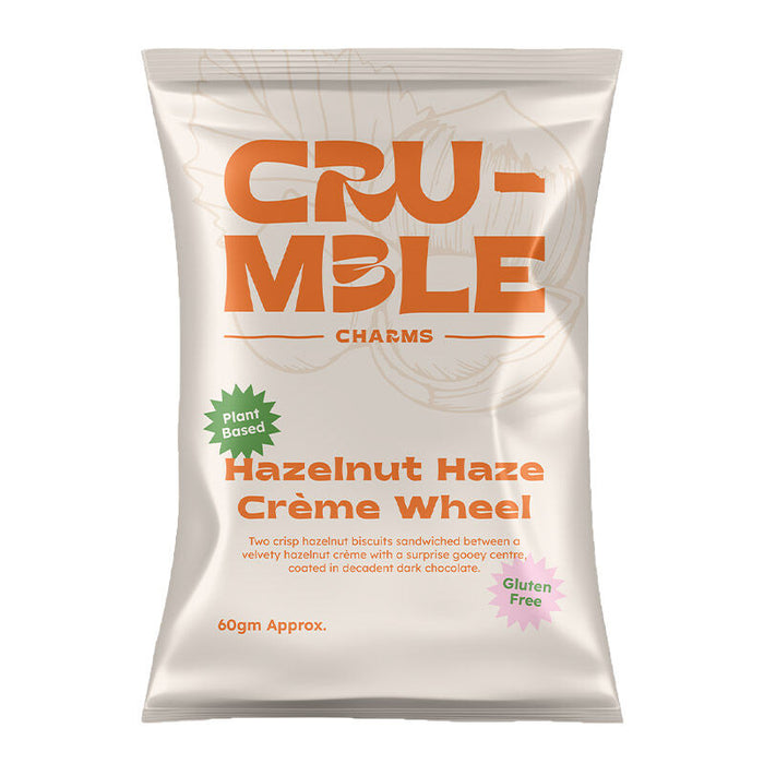 Crumble Foods Hazelnut Haze Creme Wheel 60g (cold)
