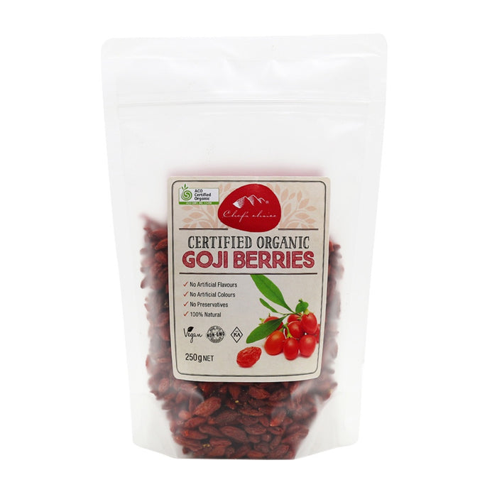 Chefs Choice Organic Goji Berries 250g