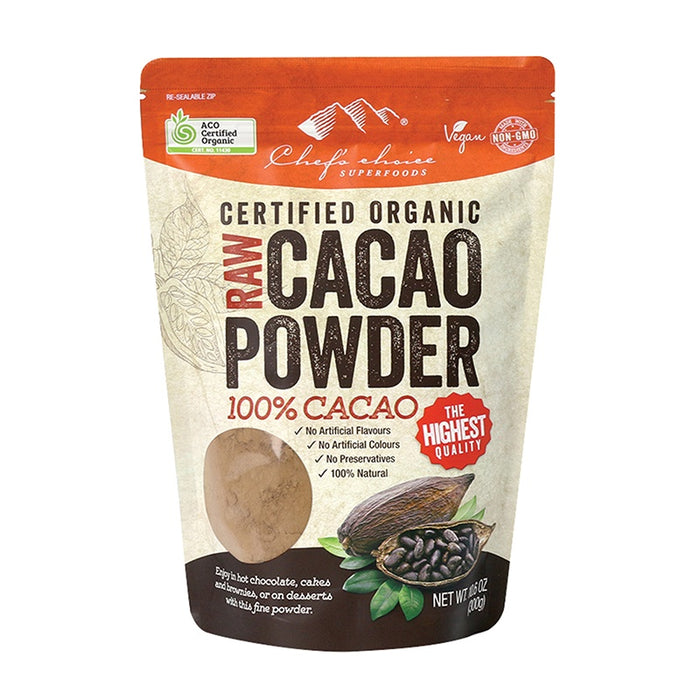 Chefs Choice Organic Raw Cacao - Powder 300g