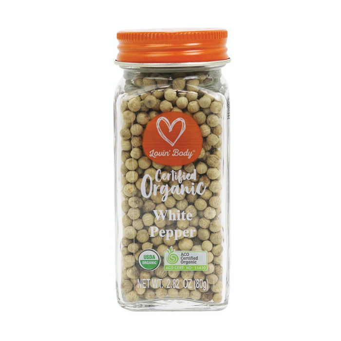 Lovin Body Herbs & Spices - Pepper White Whole 95g