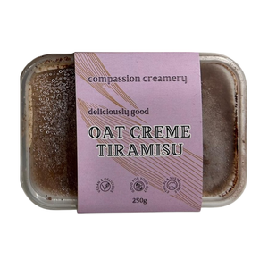 Compassion Creamery Oat Creme Tiramisu 250g (cold)