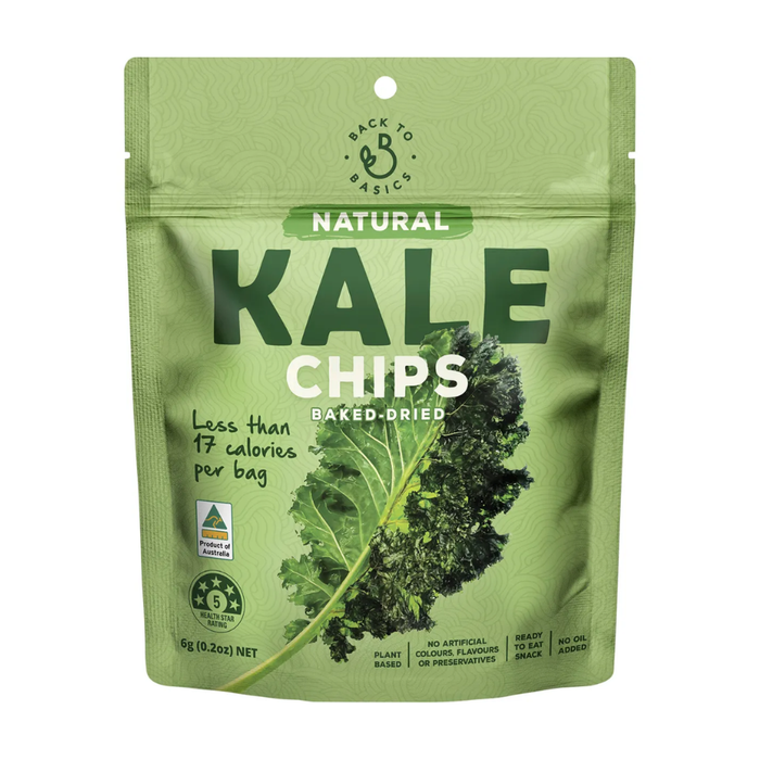 DJ&A Back to Basics Natural Kale Chips 6g