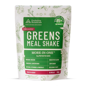 Evolution Botanicals Organic Greens Meal Shake - Berry 550g