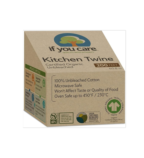 If You Care Cooking Twine Unbleached 60.8m