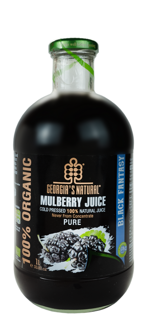 Georgia's Natural Organic 100% Mulberry Juice 1L