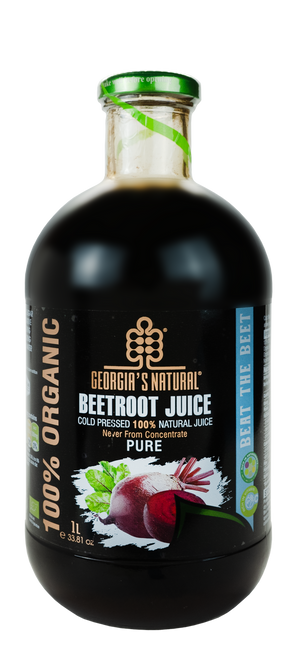 Georgia's Natural Organic 100% Beetroot Juice 1L