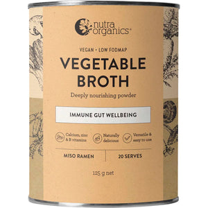 Nutra Organics Vegetable Broth Miso Ramen 125g
