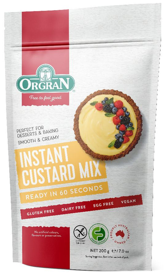 Orgran Instant Custard Mix 200g
