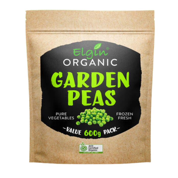 Elgin Organic Green Peas 600g (cold)