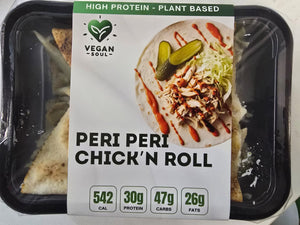 Vegan Soul Peri Peri Chickn Roll 350g (cold)