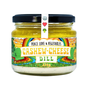 Peace Love & Vegetables Cashew Cream Cheese Cheese - Dill 280g (cold)
