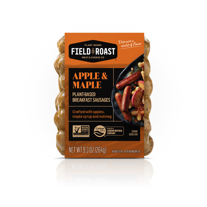 Field Roast Sausages Apple Maple Breakfast 264g (cold)