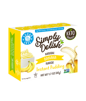 Simply Delish Instant Pudding Banana 44g