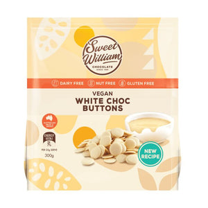 Sweet William White Baking Buttons 300g (cold)