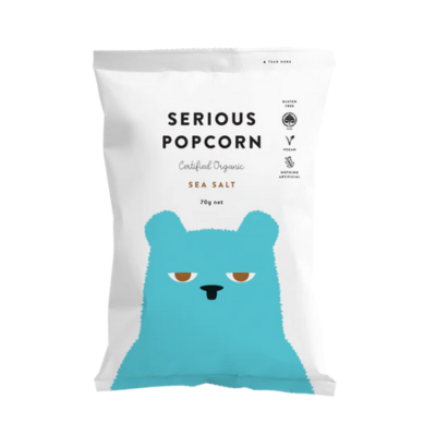 Serious Popcorn Sea Salt 70g