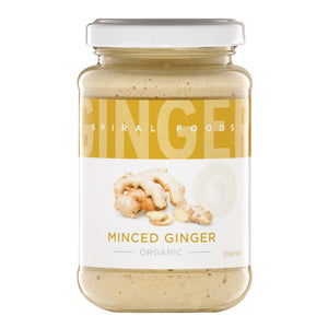 Spiral Foods Herbs - Minced Ginger Organic 210g