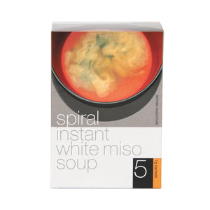 Spiral Foods Soup - Instant Miso Soup White (5pk x 7g)