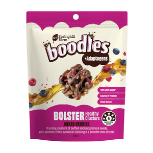 Springhill Farm Boodles Healthy Clusters Bolsters Mixed Berries 65g