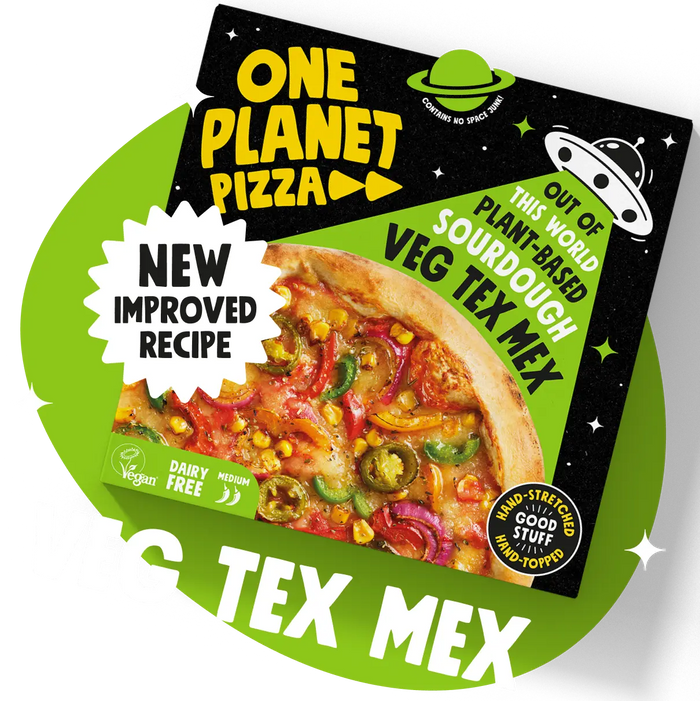 One Planet Vegan Pizza - Tex Mex 310g (cold)