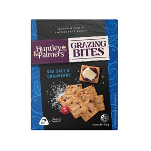 Huntley & Palmers Grazing Bites - Sea Salt & Cranberry 150g