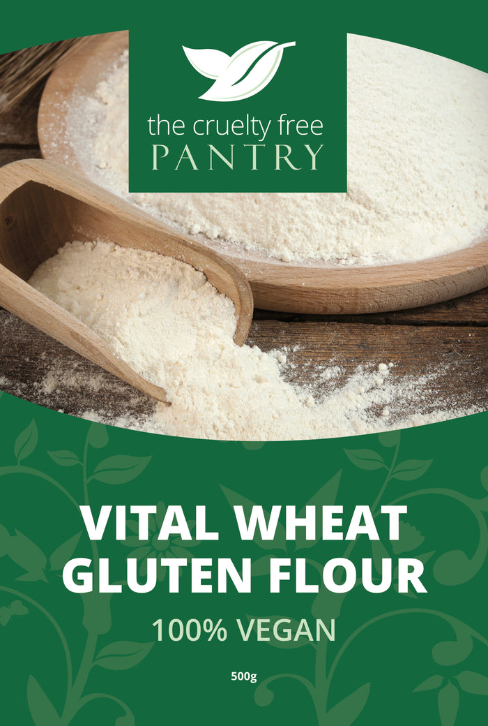 Cruelty Free Pantry Vital Wheat Gluten Flour 500g Best Before: Dec 2025