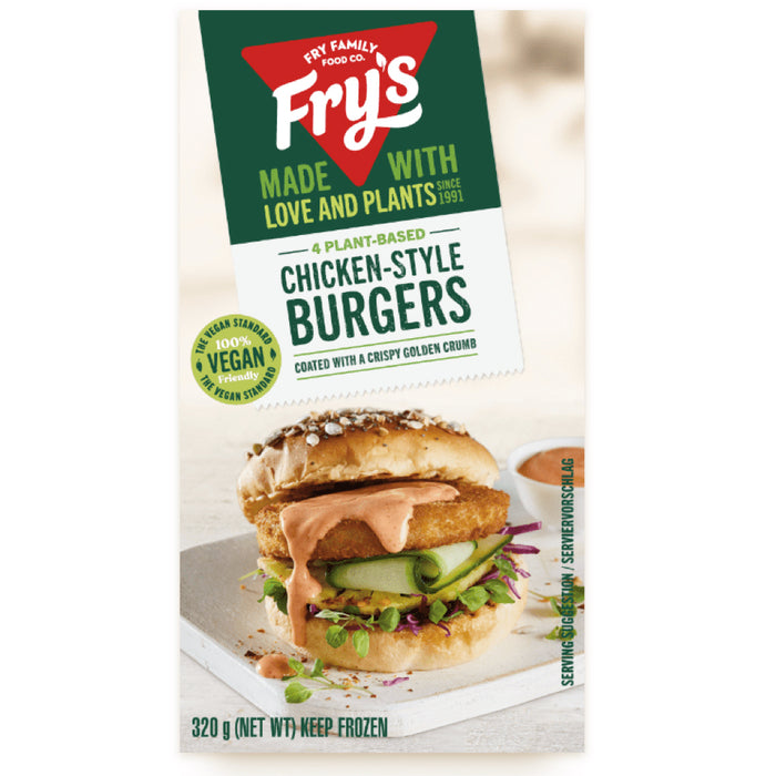 Frys Chicken Style Burger 320g (cold)
