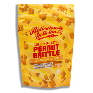 Ridiculously Delicious Golden Roasted Peanut Brittle 180g