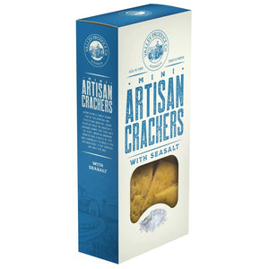 Valley Produce Co Mini Artisan Crackers - Sea Salt 130g